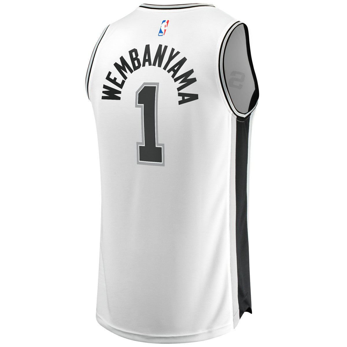 White Victor Wembanyama San Antonio Spurs Fast Break Replica Player Jersey | NBA