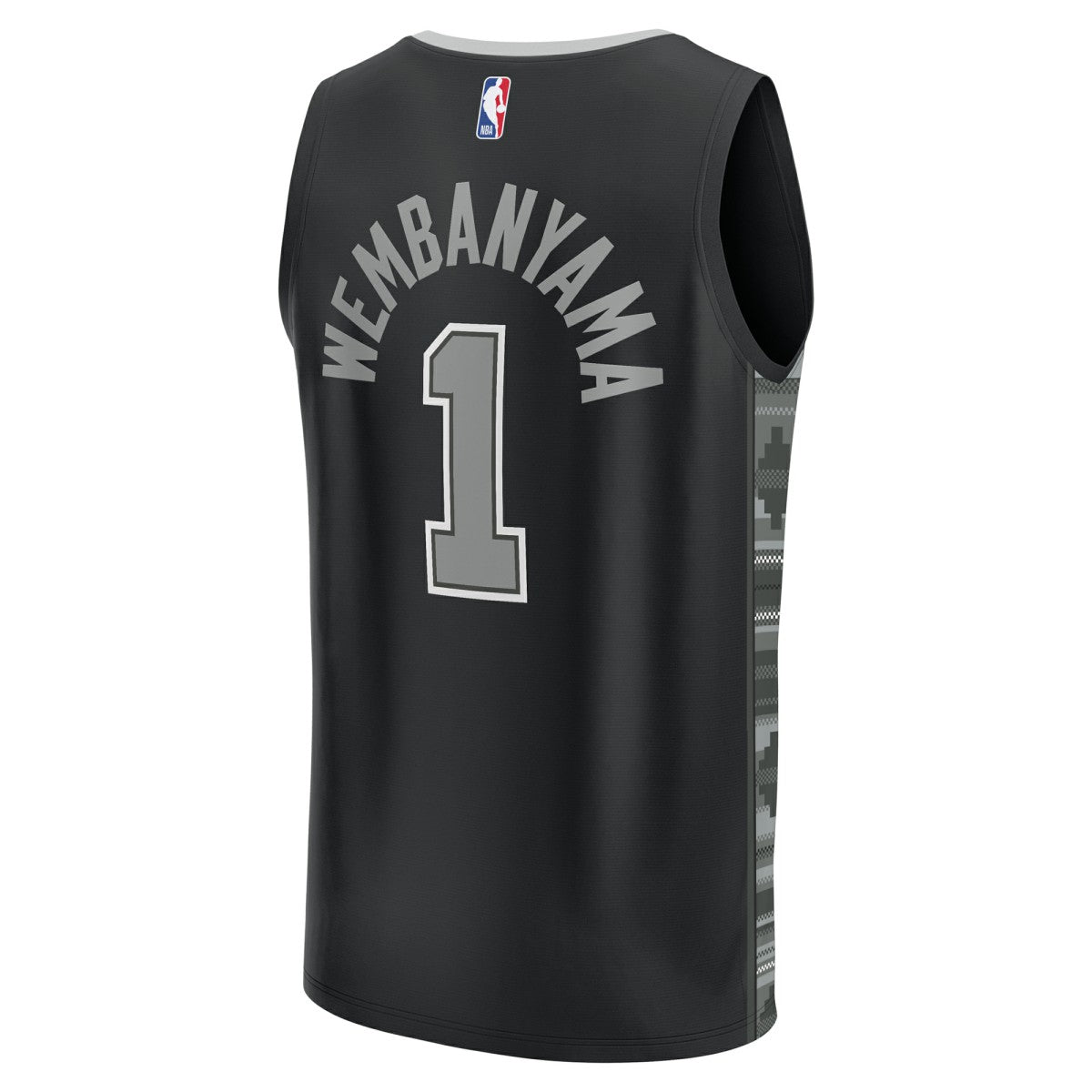 Black Victor Wembanyama San Antonio Spurs Fast Break Replica Player Jersey | NBA