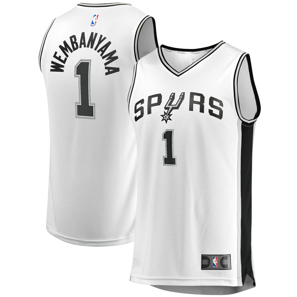 White Victor Wembanyama San Antonio Spurs Youth Fast Break Replica Player Jersey | NBA