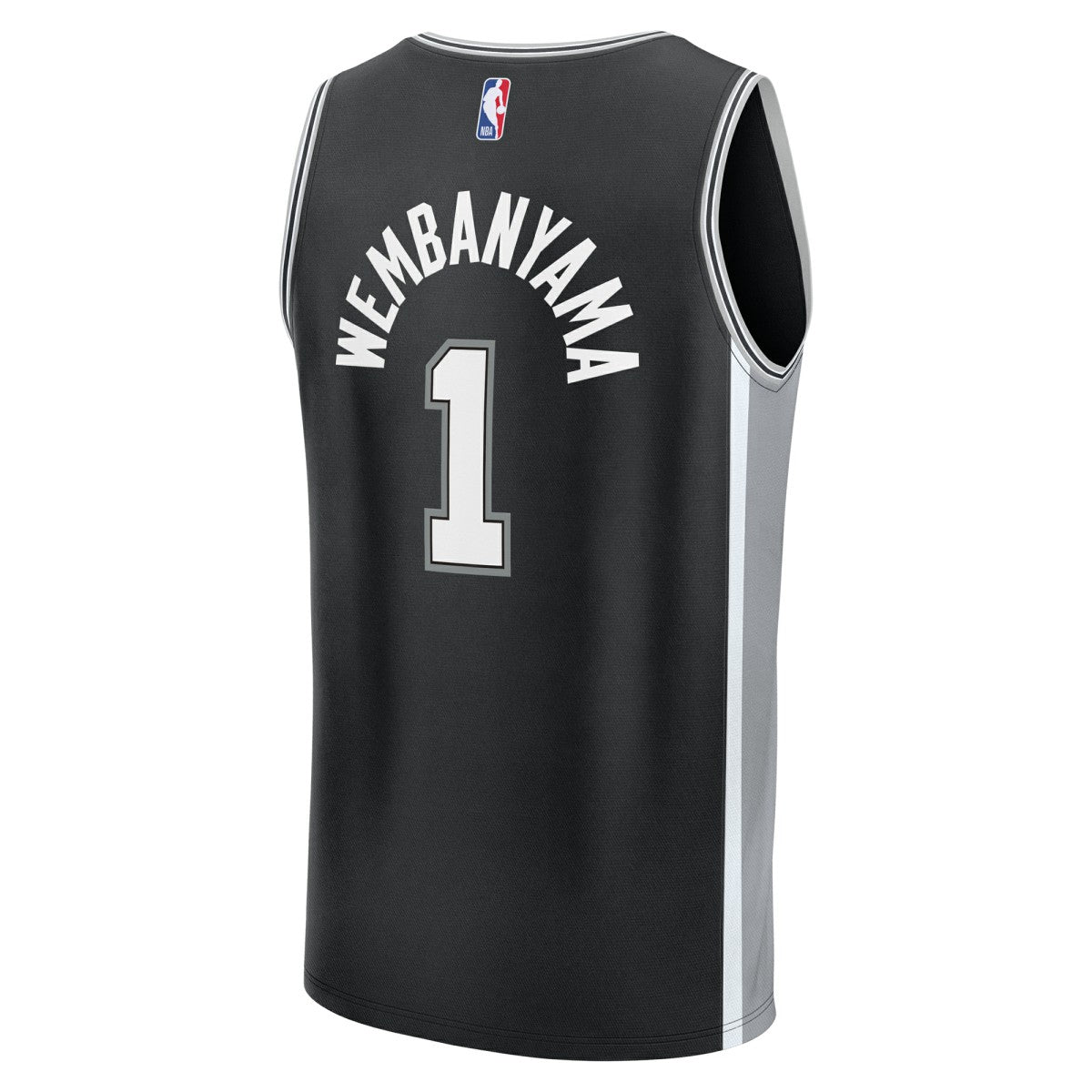 Black Victor Wembanyama San Antonio Spurs Fast Break Replica Player Jersey | NBA