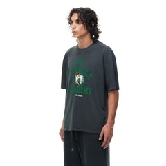 Heather Black Boston Celtics Unisex Miracle Academy x NBA Collection Vintage Boxy T-shirt | NBA