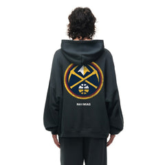 Heather Black Denver Nuggets Unisex Miracle Academy x NBA Collection Vintage Sunfade Hoodie sale | NBA