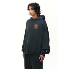 Heather Black New York Knicks Unisex Miracle Academy x NBA Collection Vintage Sunfade Hoodie | NBA