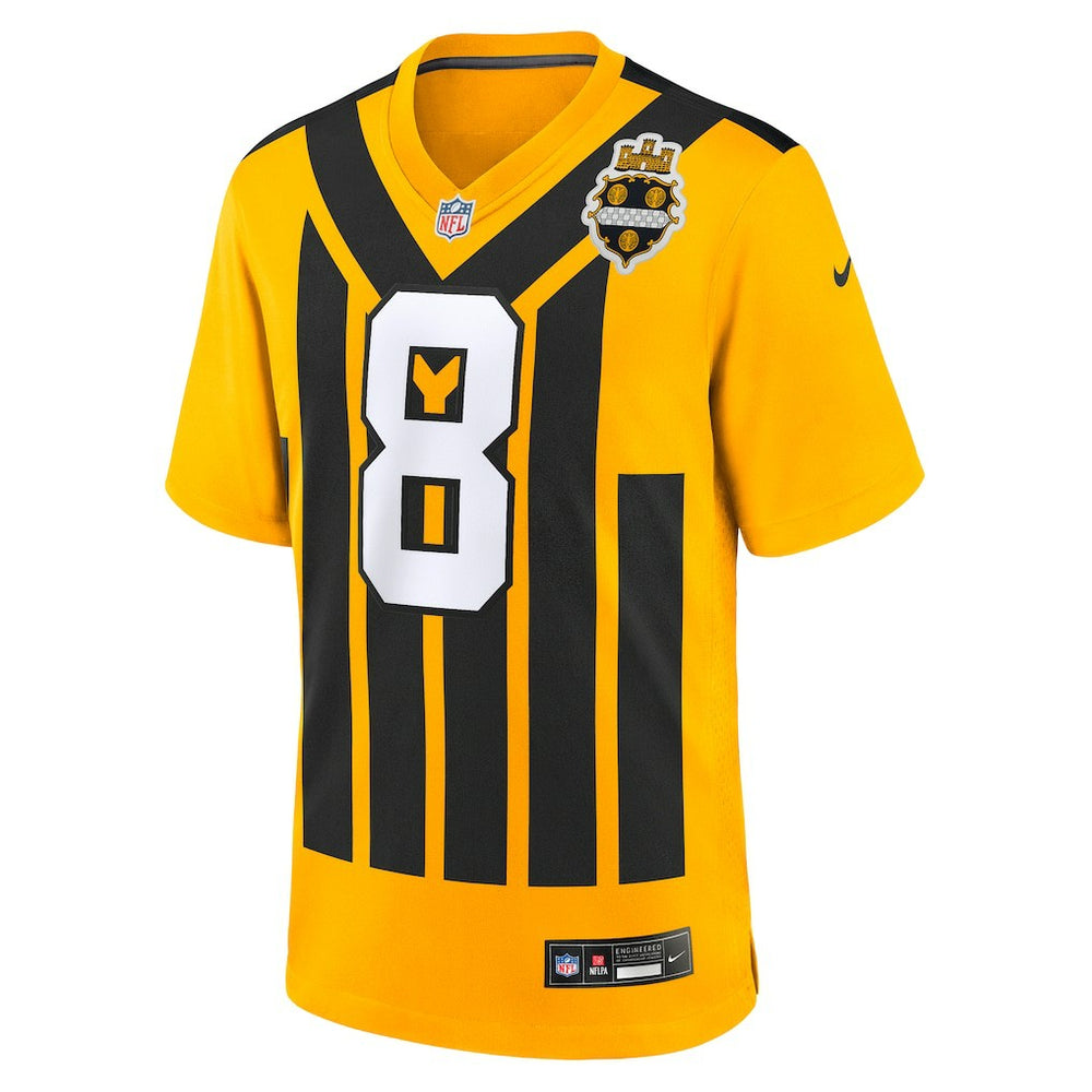 Pittsburgh Steelers Aaron Rodgers  Alternate 1933 Throwback Game Jersey | NFL Hot