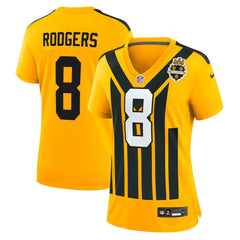 Pittsburgh Steelers Aaron Rodgers  Women's Alternate 1933 Throwback Game Jersey | NFL Discount