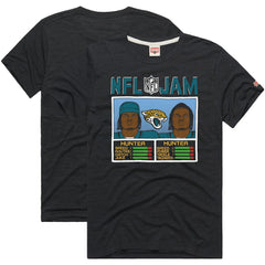 Jacksonville Jaguars Travis Hunter  Homage Unisex NFL Jam Tri-Blend T-Shirt | NFL Sale