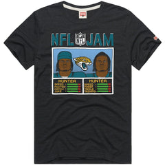Jacksonville Jaguars Travis Hunter  Homage Unisex NFL Jam Tri-Blend T-Shirt | NFL Sale