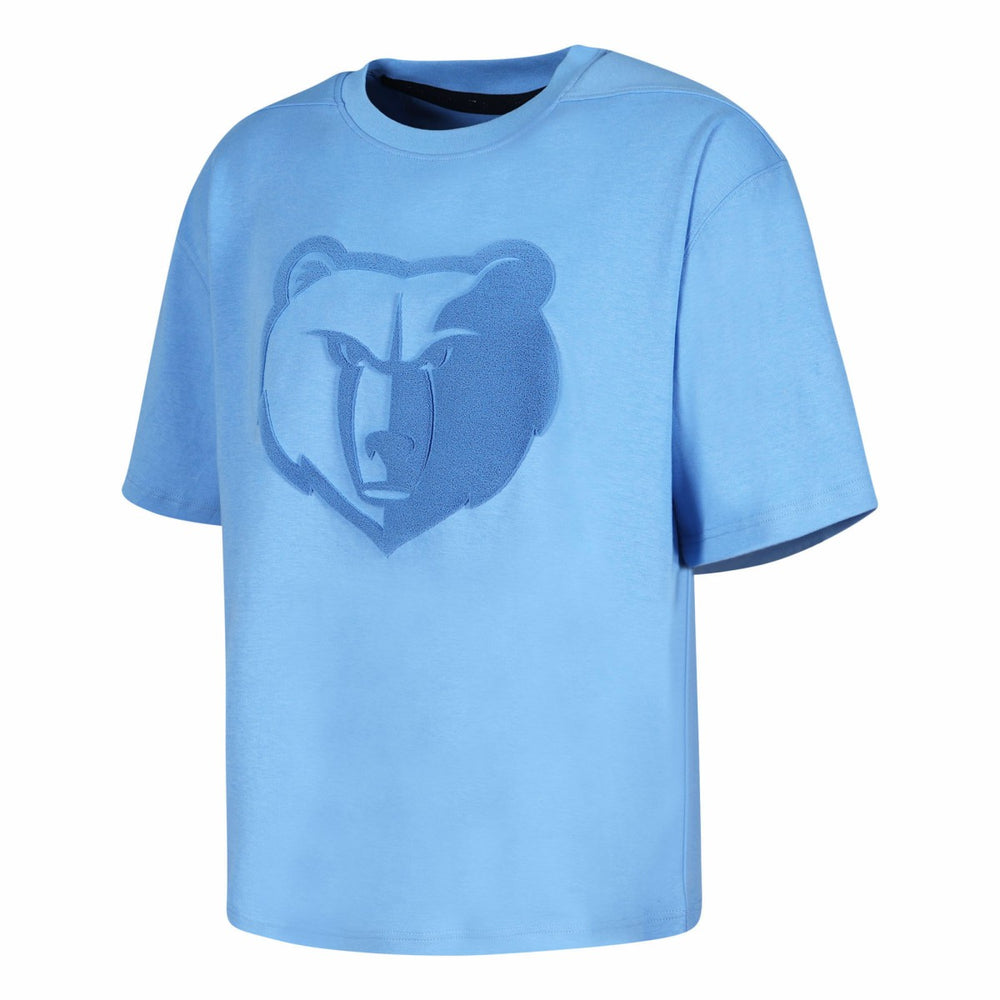 Light Blue Memphis Grizzlies Protege Eco-Poly Interlock Fashion Tonal T-Shirt | NBA