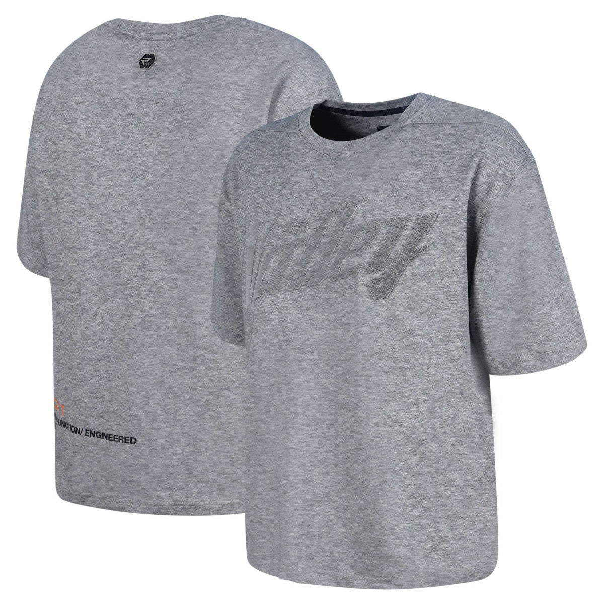Heather Gray Phoenix Suns Protege Eco-Poly Interlock Fashion Tonal T-Shirt | NBA
