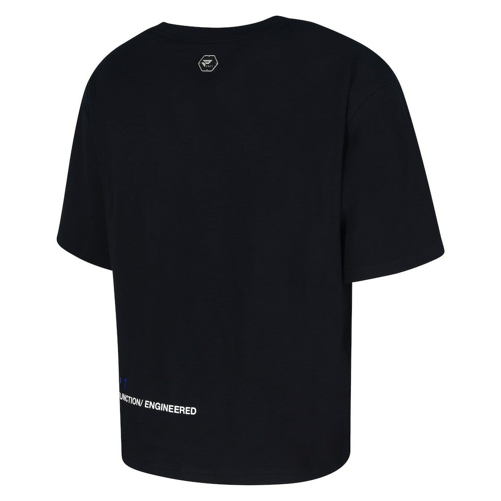Black Golden State Warriors Protege Eco-Poly Interlock Fashion Tonal T-Shirt sale | NBA