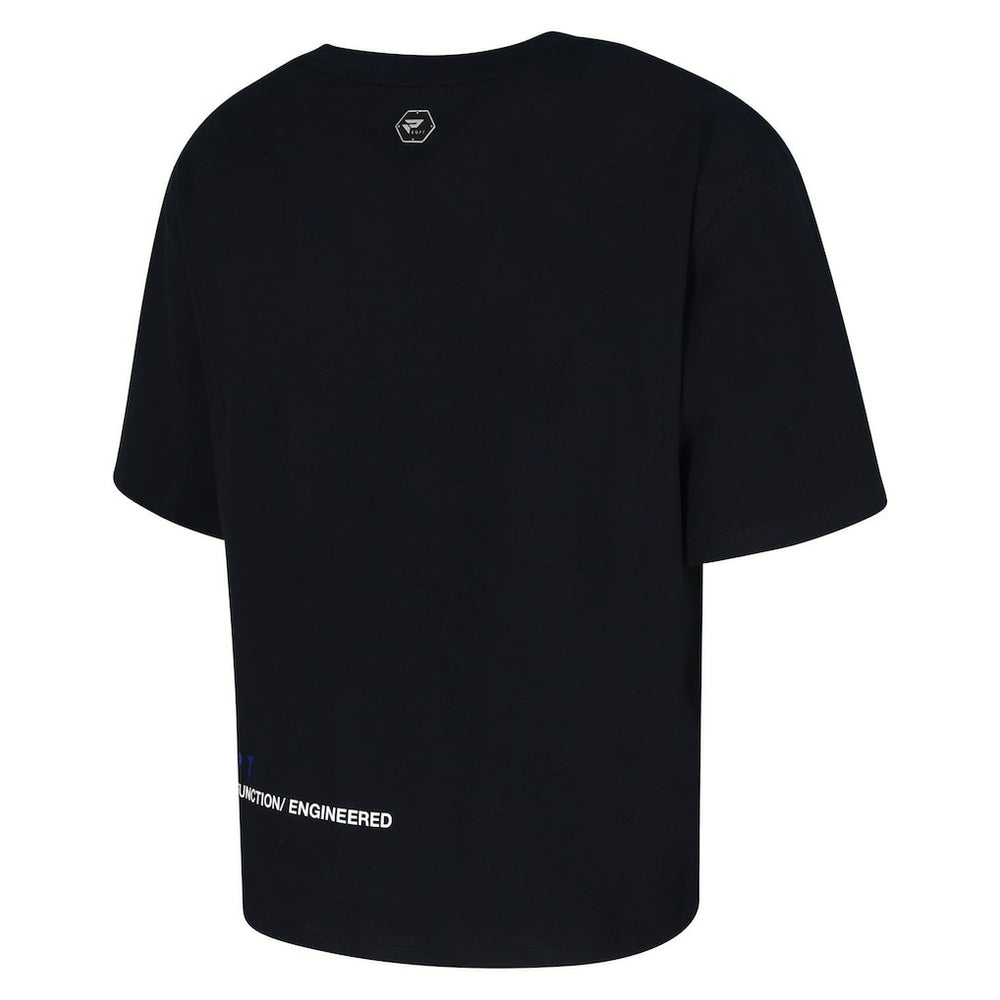 Black Golden State Warriors Protege Eco-Poly Interlock Fashion Tonal T-Shirt sale | NBA