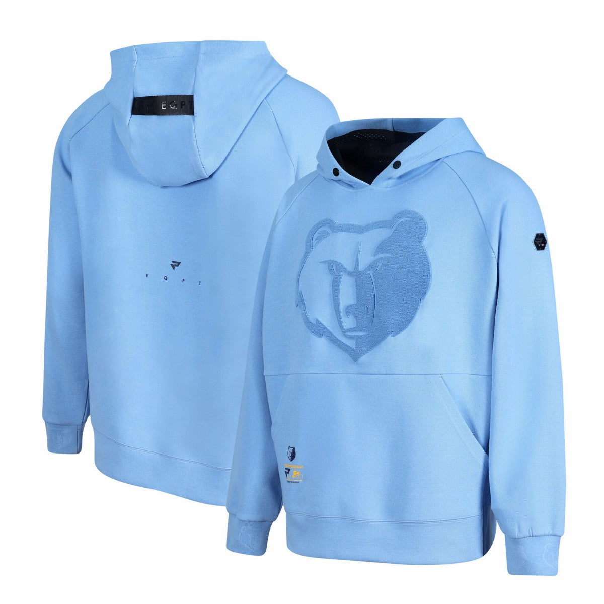 Light Blue Memphis Grizzlies Protege Eco-Poly Interlock Fashion Tonal Hoodie | NBA