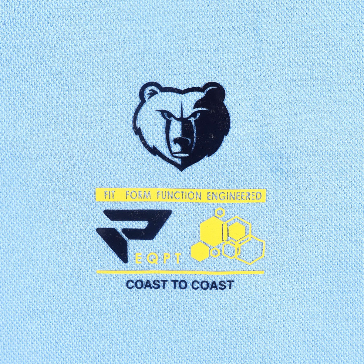 Light Blue Memphis Grizzlies Protege Eco-Poly Interlock Fashion Tonal Hoodie | NBA