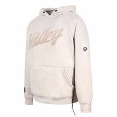 Cream Phoenix Suns Protege Eco-Friendly Functional Suede Fashion Tonal Hoodie | NBA