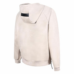 Cream Phoenix Suns Protege Eco-Friendly Functional Suede Fashion Tonal Hoodie | NBA