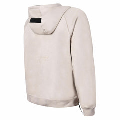 Cream Memphis Grizzlies Protege Eco-Friendly Functional Suede Fashion Tonal Hoodie | NBA