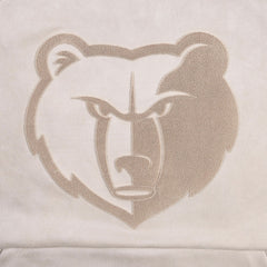 Cream Memphis Grizzlies Protege Eco-Friendly Functional Suede Fashion Tonal Hoodie | NBA