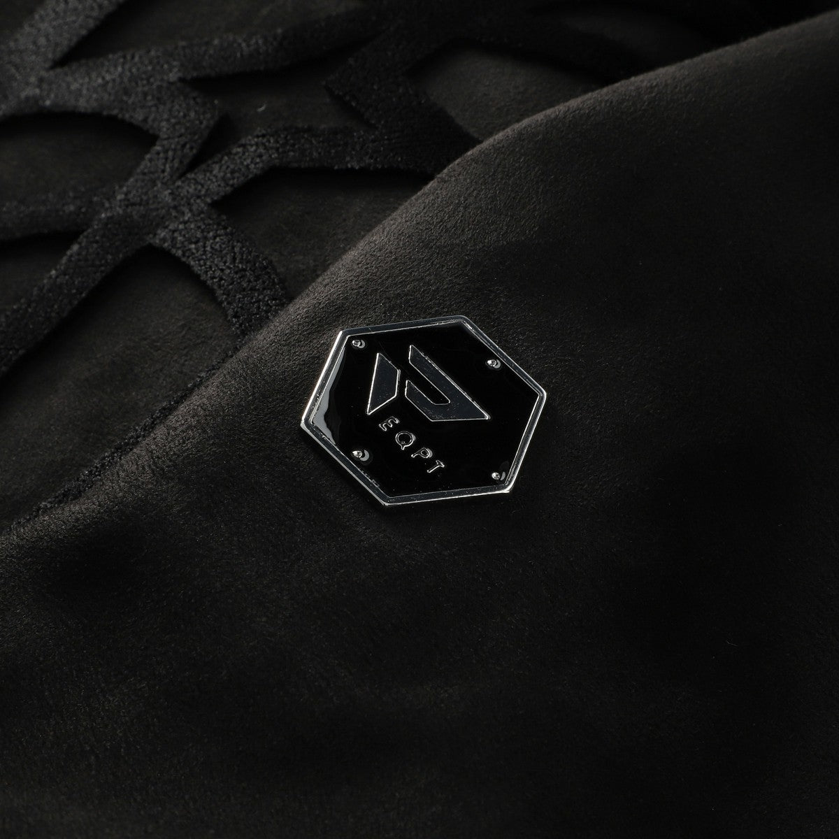 Black Minnesota Timberwolves Protege Eco-Friendly Functional Suede Fashion Tonal Hoodie | NBA