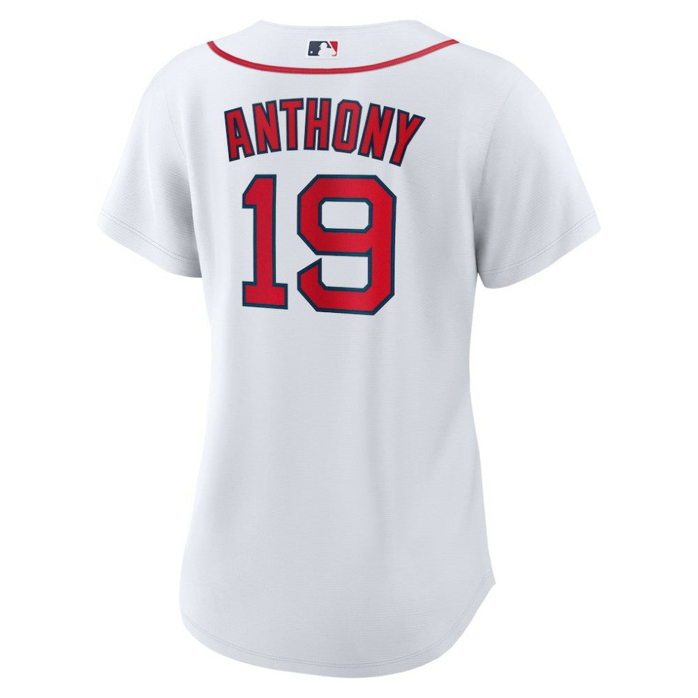 Roman Anthony Boston Red Sox Nike Women's Home Replica Jersey – White - MLB Jerseys