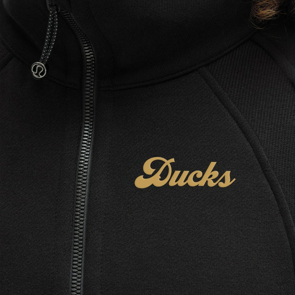 Anaheim Ducks lululemon Women's Long Scuba Oversized Half-Zip Funnel Neck -  NHL