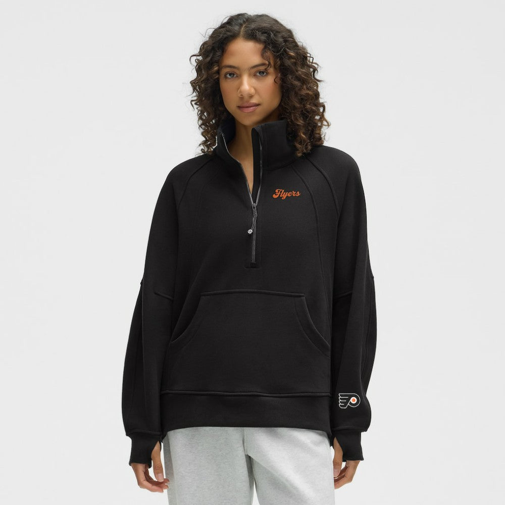 Philadelphia Flyers lululemon Women's Long Scuba Oversized Half-Zip Funnel Neck -  NHL