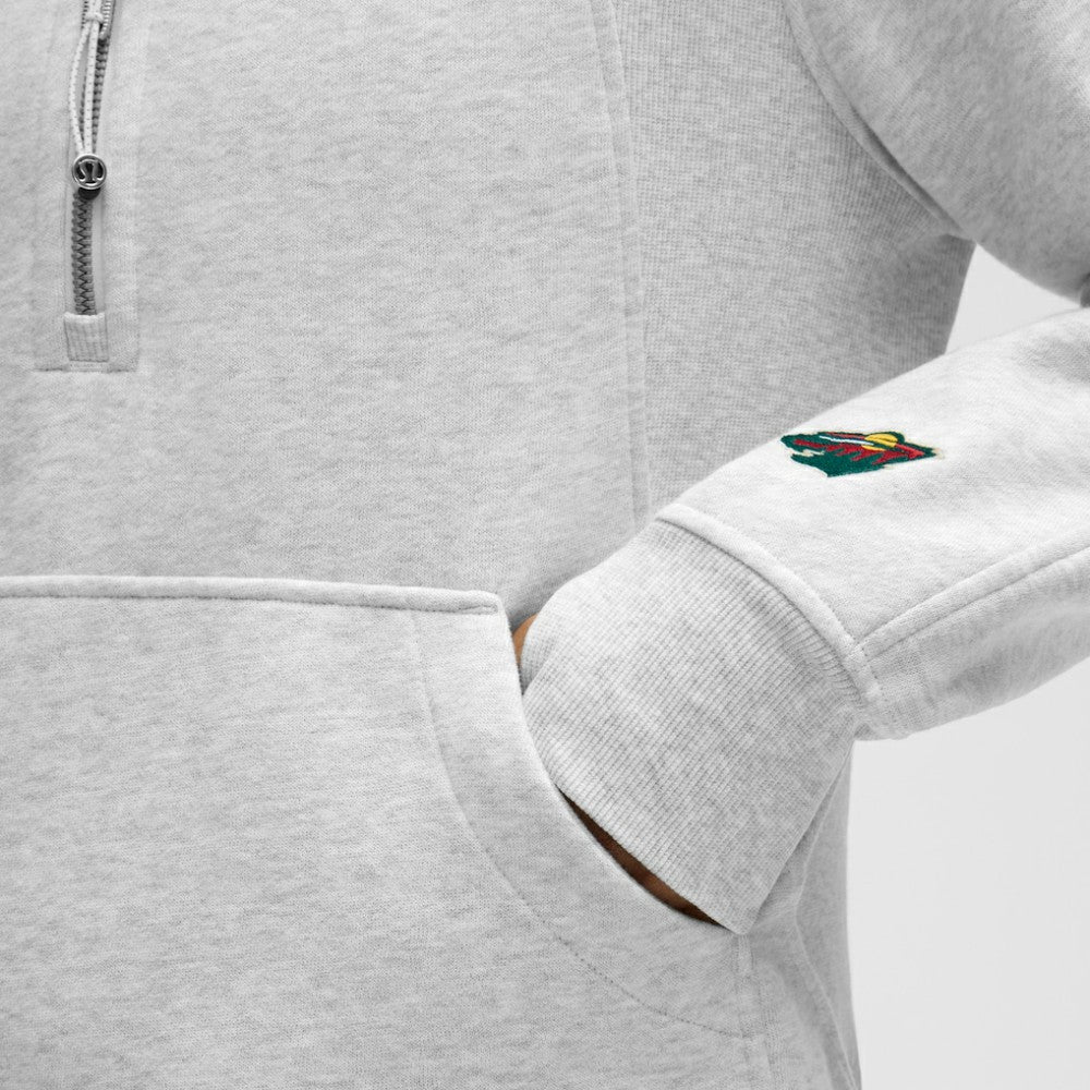 Minnesota Wild lululemon Women's Long Scuba Oversized Half-Zip Funnel Neck -  NHL