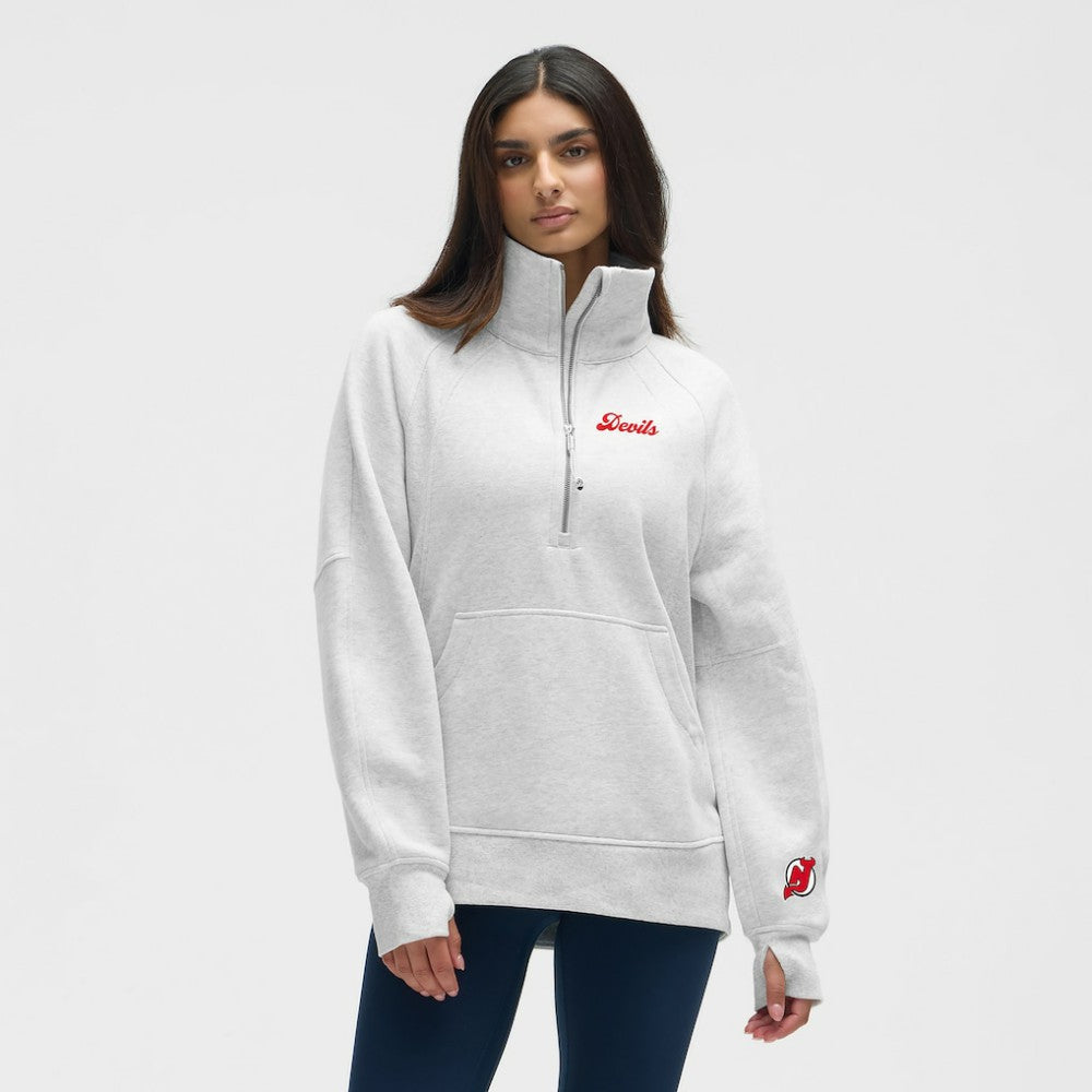 New Jersey Devils lululemon Women's Long Scuba Oversized Half-Zip Funnel Neck -  NHL Jerseys