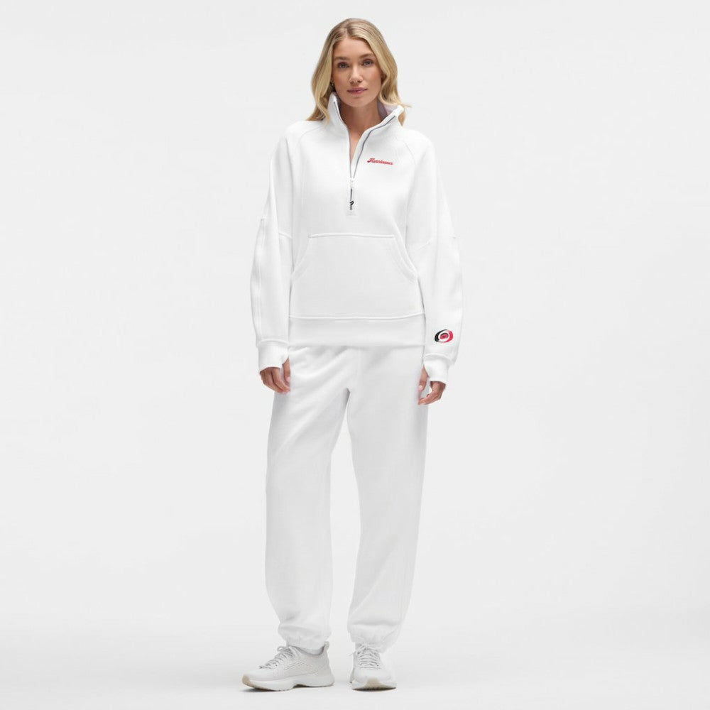 Carolina Hurricanes lululemon Women's Long Scuba Oversized Half-Zip Funnel Neck -  NHL