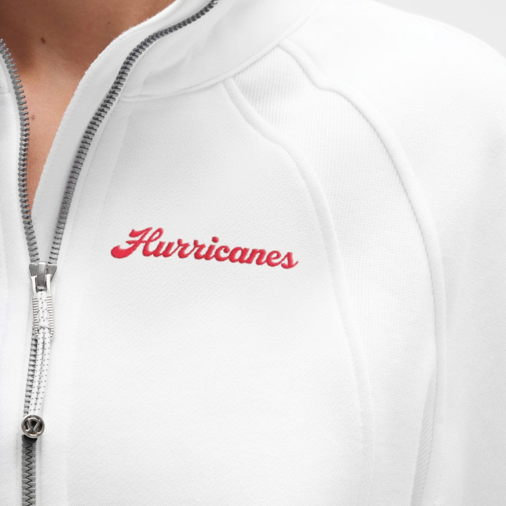 Carolina Hurricanes lululemon Women's Long Scuba Oversized Half-Zip Funnel Neck -  NHL