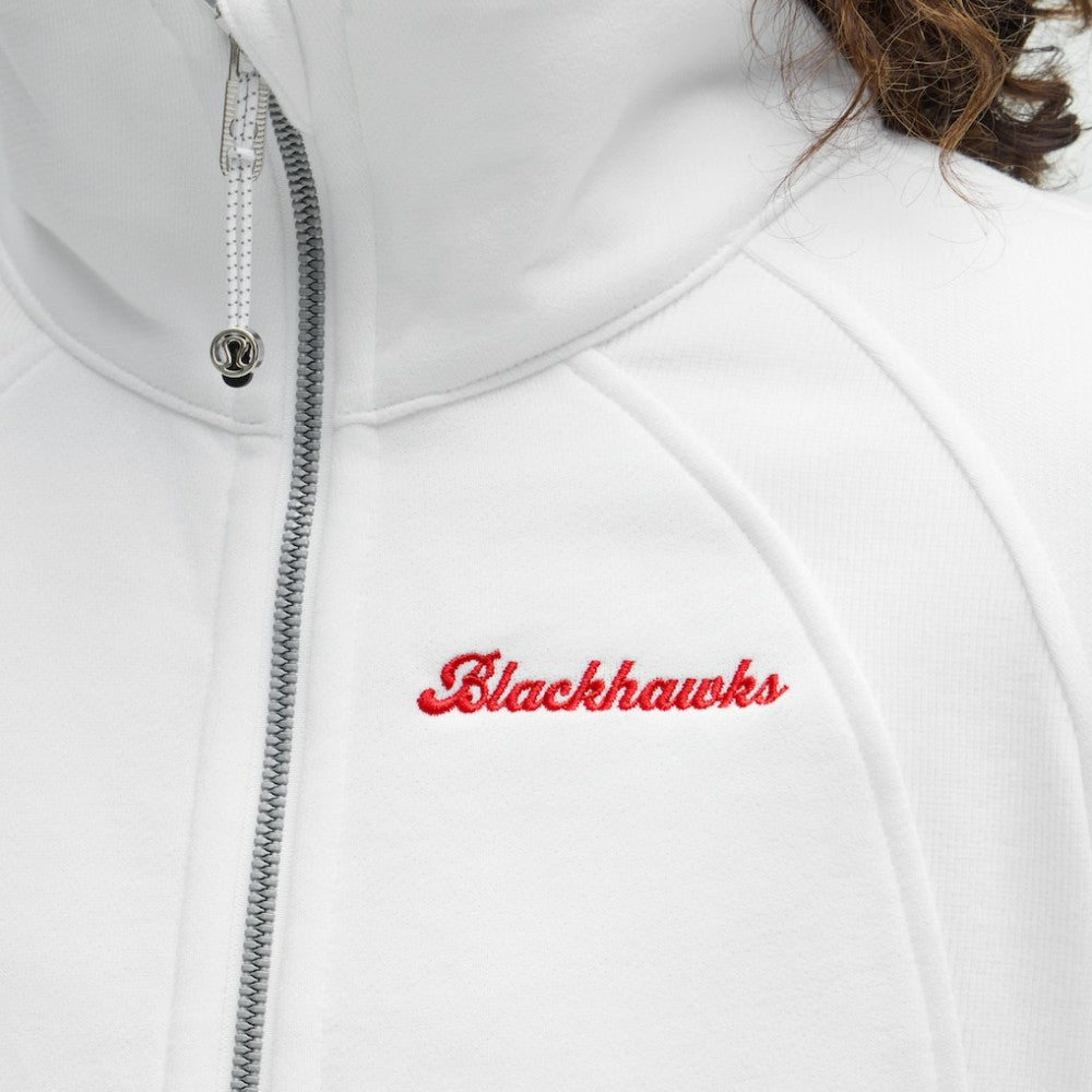 Chicago Blackhawks lululemon Women's Long Scuba Oversized Half-Zip Funnel Neck -  NHL