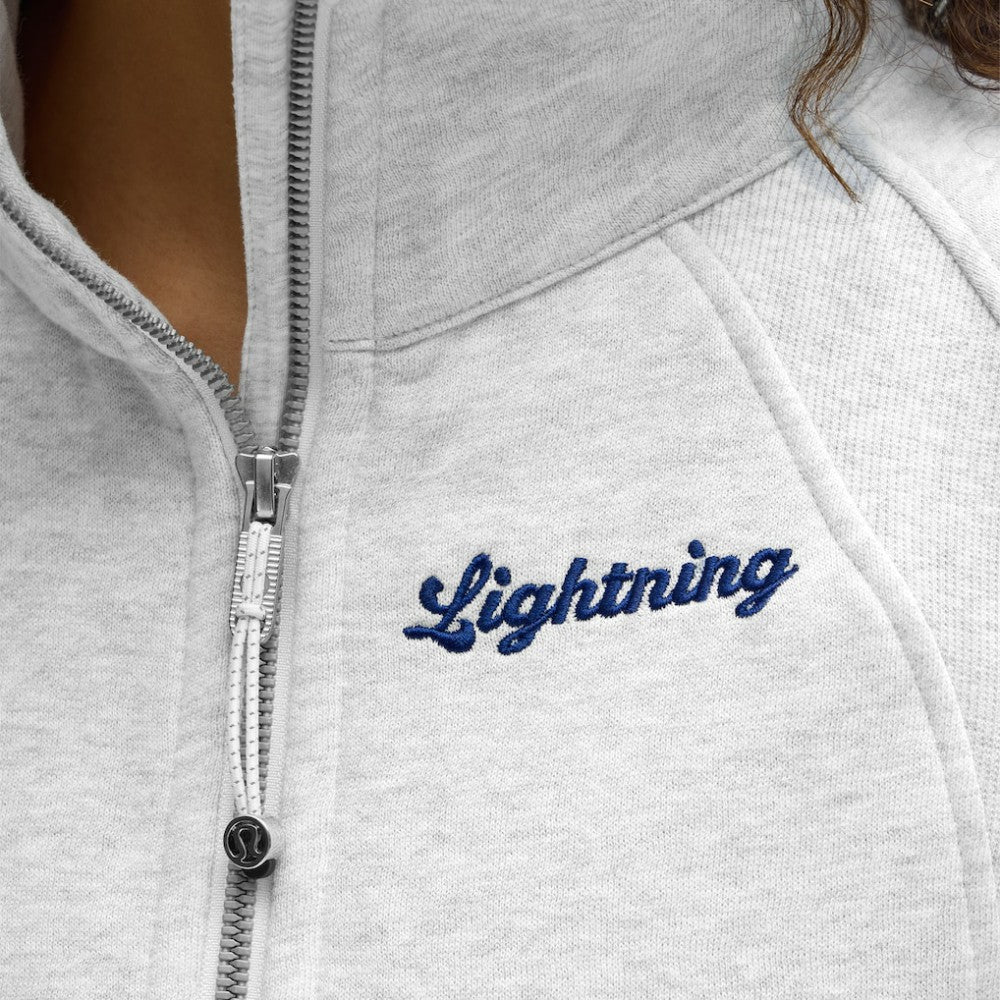Tampa Bay Lightning lululemon Women's Long Scuba Oversized Half-Zip Funnel Neck -  NHL