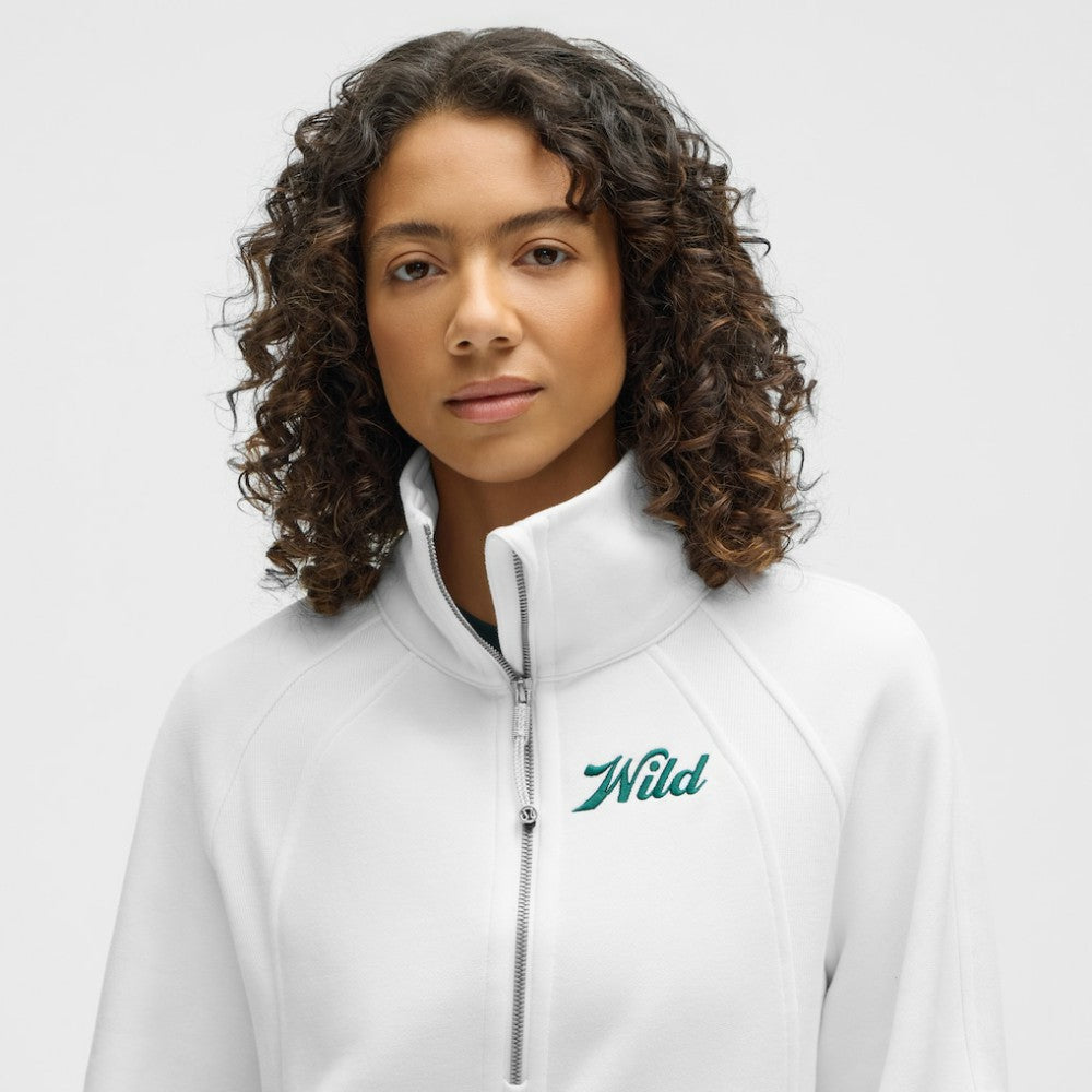 Minnesota Wild lululemon Women's Long Scuba Oversized Half-Zip Funnel Neck -  NHL