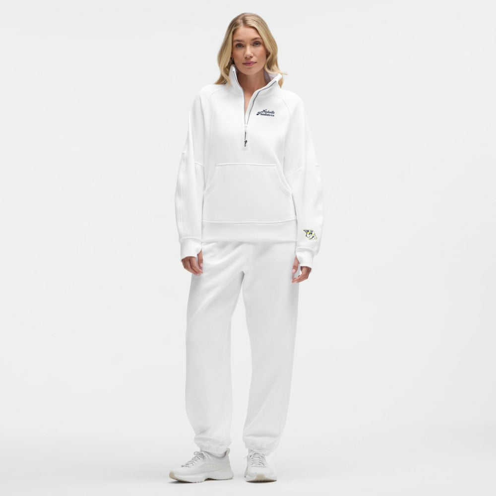 Nashville Predators lululemon Women's Long Scuba Oversized Half-Zip Funnel Neck -  NHL