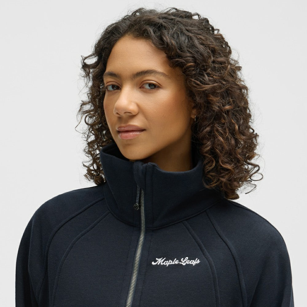 Toronto Maple Leafs lululemon Women's Long Scuba Oversized Half-Zip Funnel Neck -  NHL