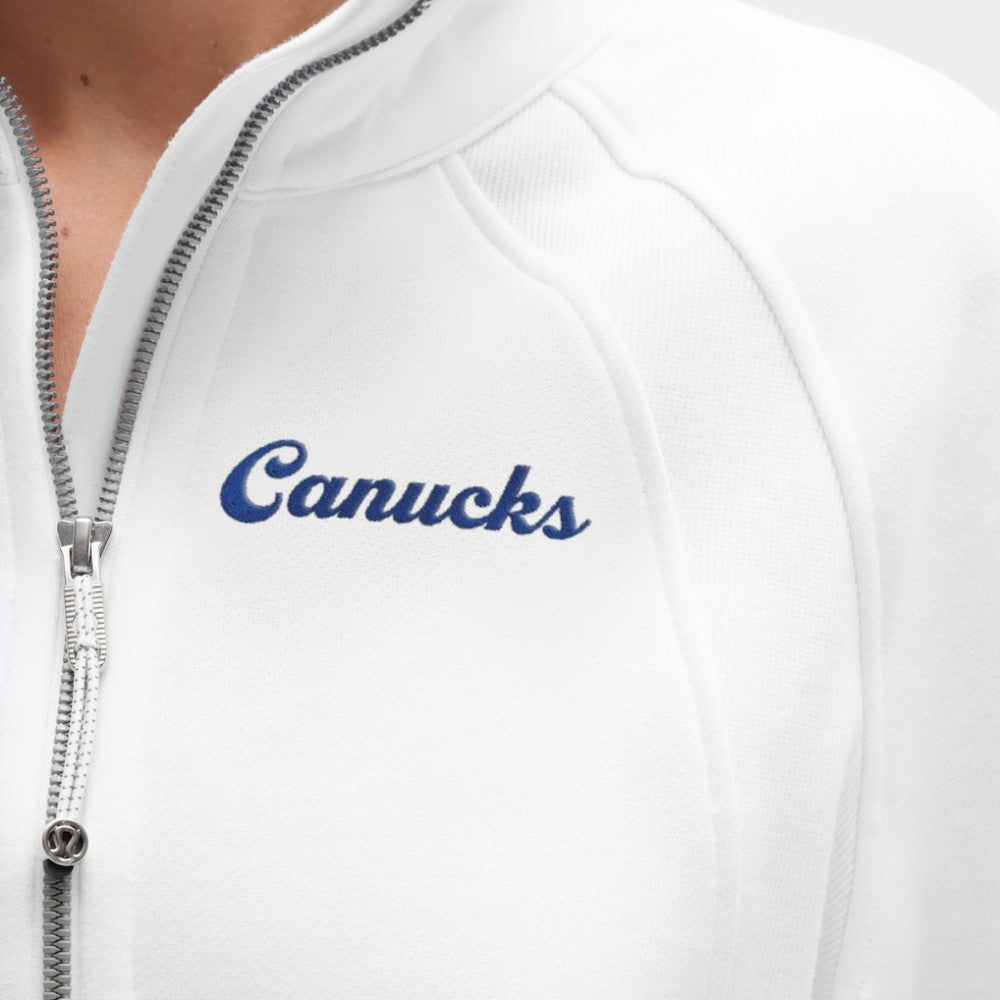 Vancouver Canucks lululemon Women's Long Scuba Oversized Half-Zip Funnel Neck -  NHL