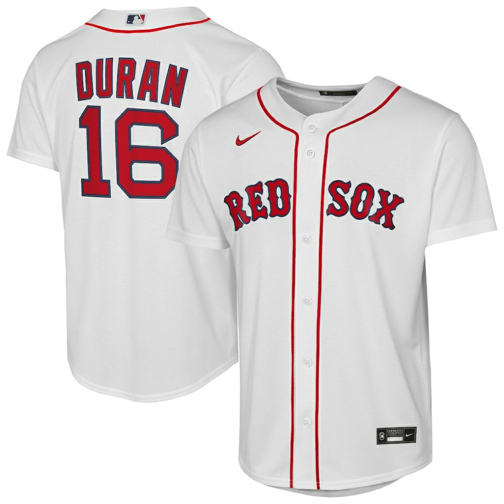 Jarren Duran Boston Red Sox Nike Youth Home Replica Player Jersey - MLB Jerseys