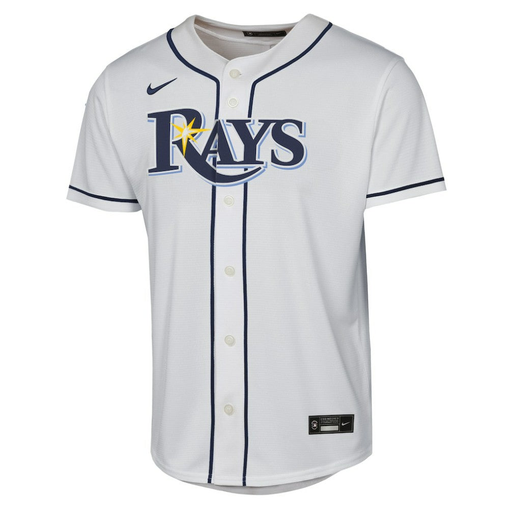 Junior Caminero Tampa Bay Rays Nike Youth Home Replica Player Jersey - MLB Jerseys