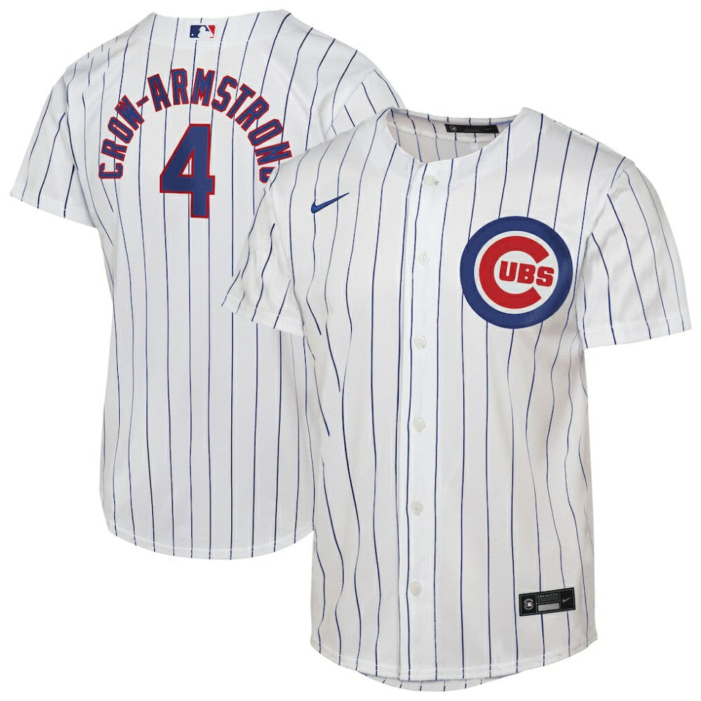Pete Crow-Armstrong Chicago Cubs Nike Youth Home Replica Player Jersey - MLB Jerseys