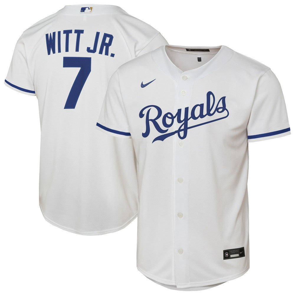 Bobby Witt Jr. Kansas City Royals Nike Youth Home Replica Player Jersey - MLB Jerseys