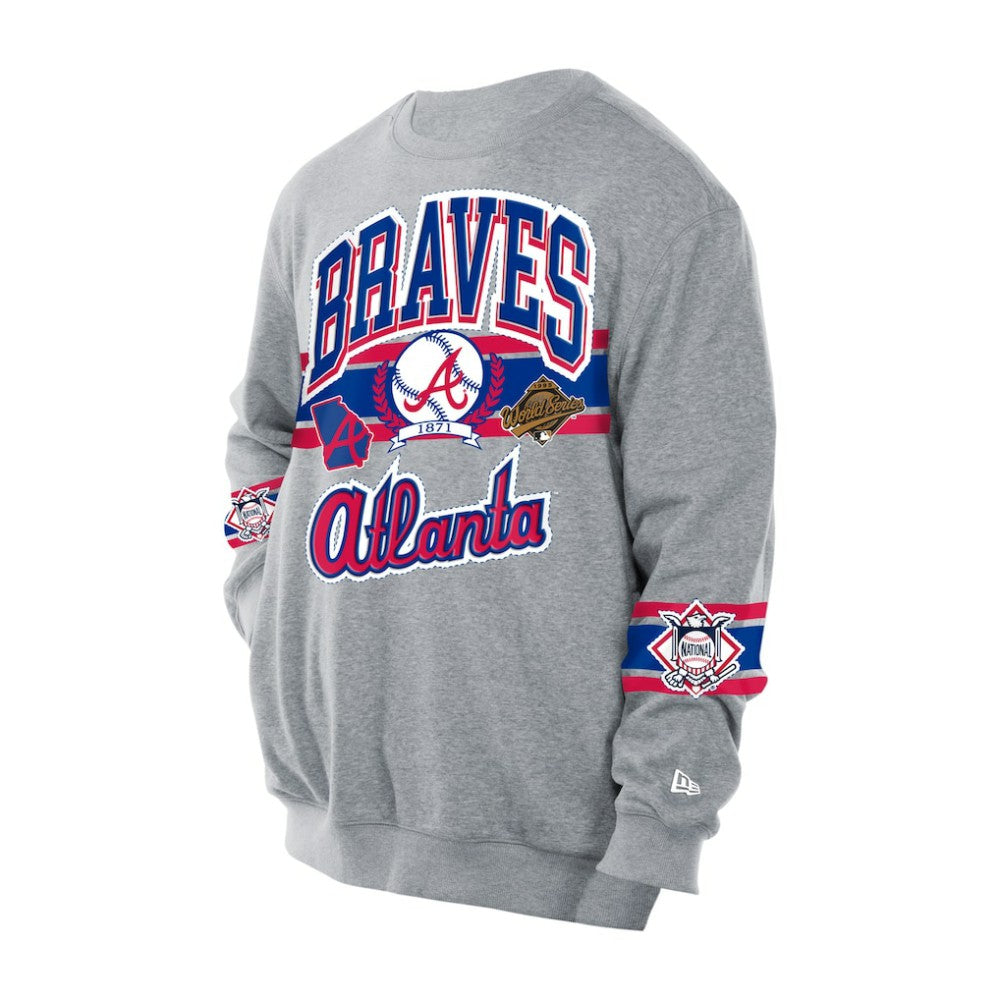 Atlanta Braves New Era Sport Classics Sweatshirt - MLB Sweatshirts