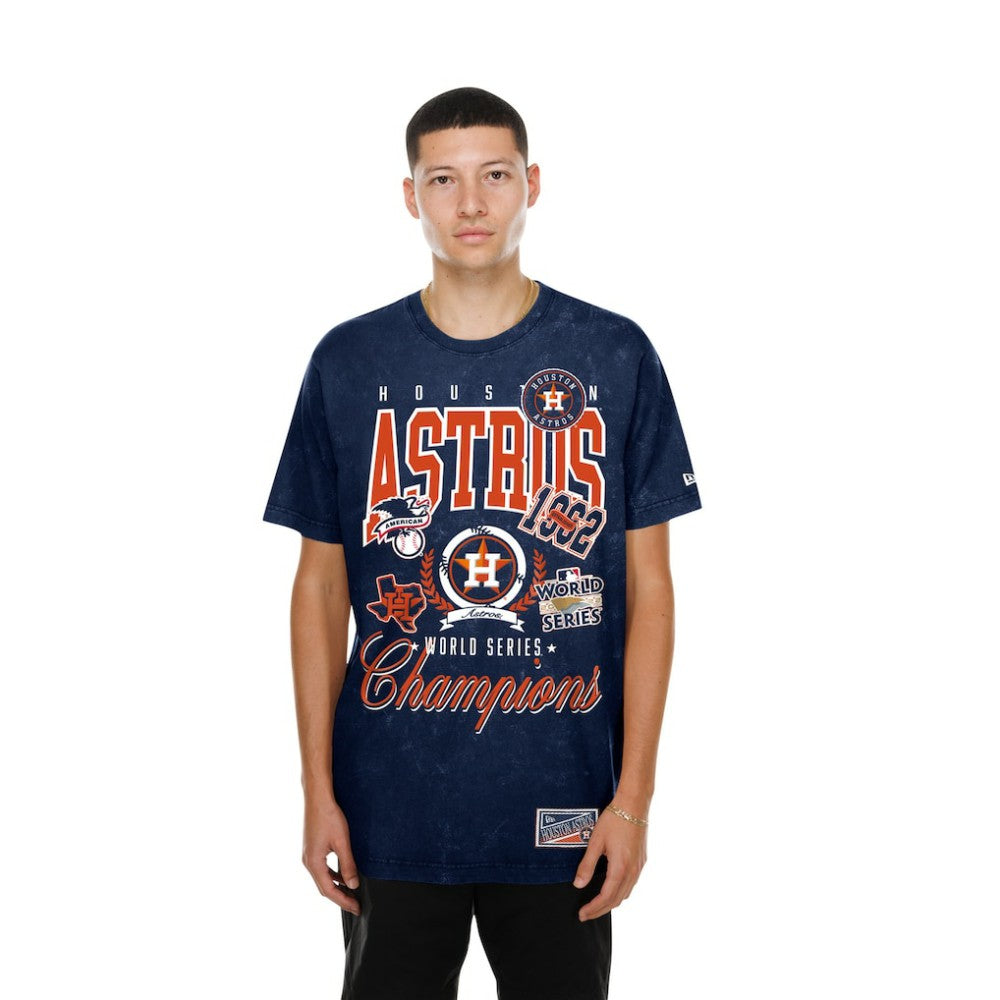 Houston Astros New Era Mineral Wash T-Shirt - MLB T-shirts