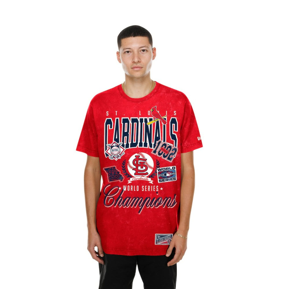 St. Louis Cardinals New Era Mineral Wash T-Shirt - MLB T-shirts