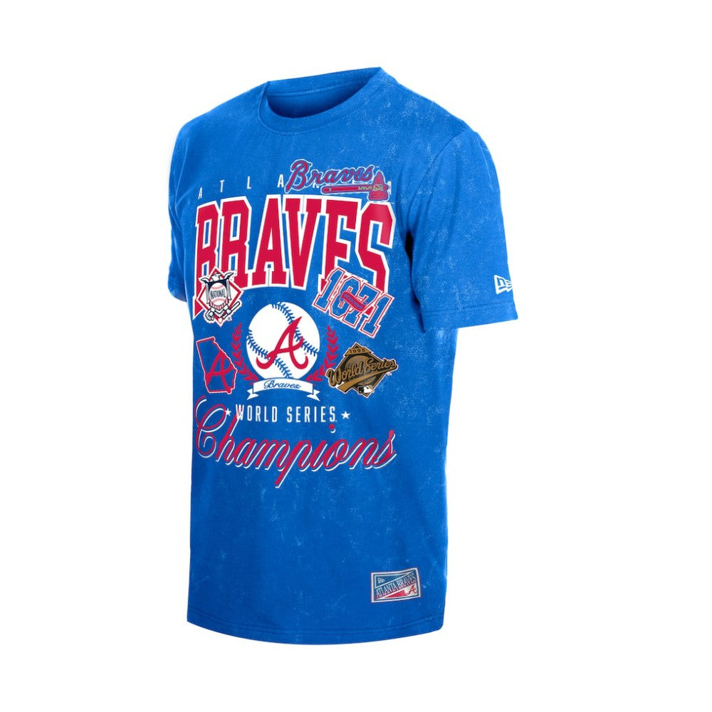 Atlanta Braves New Era Mineral Wash T-Shirt - MLB T-shirts