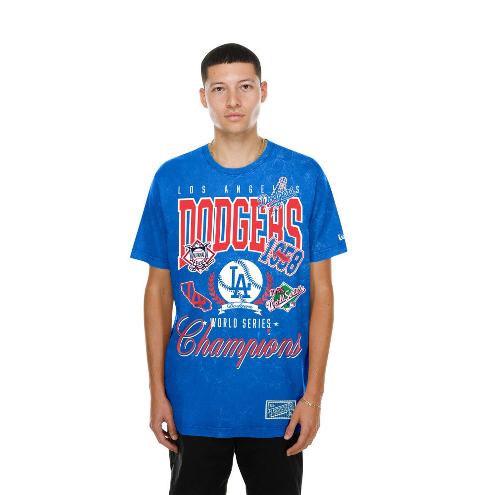 Los Angeles Dodgers New Era Mineral Wash T-Shirt - MLB T-shirts