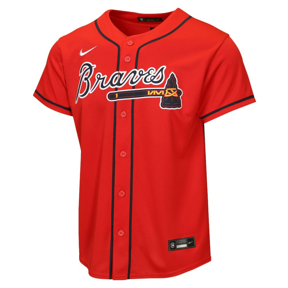 Atlanta Braves Nike Youth Alternate Replica Jersey - MLB Jerseys
