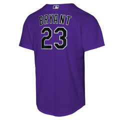 Kris Bryant Colorado Rockies Nike Youth Alternate Replica Jersey - MLB Jerseys
