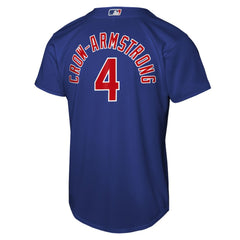Pete Crow-Armstrong Chicago Cubs Nike Youth Alternate Replica Jersey - MLB Jerseys