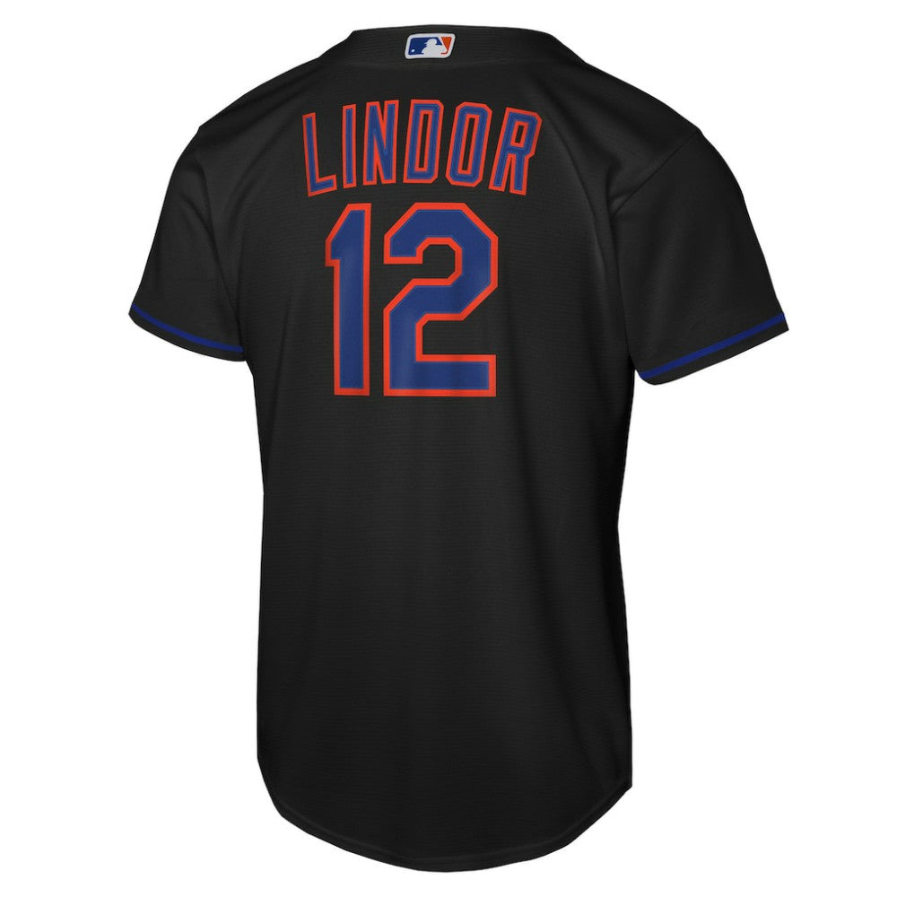 Francisco Lindor New York Mets Nike Youth Alternate Replica Jersey - MLB Jerseys