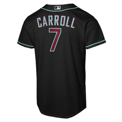 Corbin Carroll Arizona Diamondbacks Nike Youth Alternate Replica Jersey - MLB Jerseys