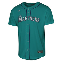 Cal Raleigh Seattle Mariners Nike Youth Alternate Replica Jersey - MLB Jerseys